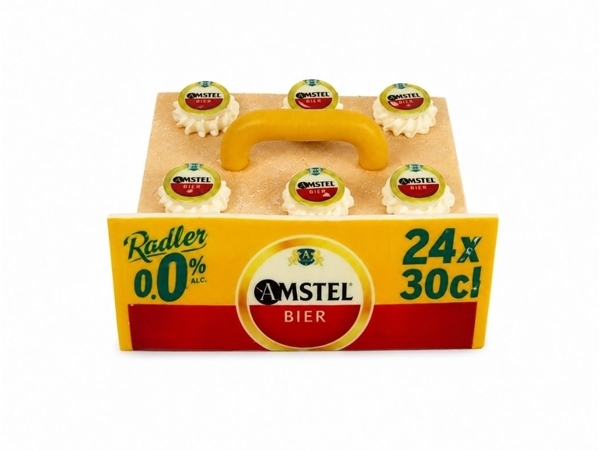 Bierkratje taart